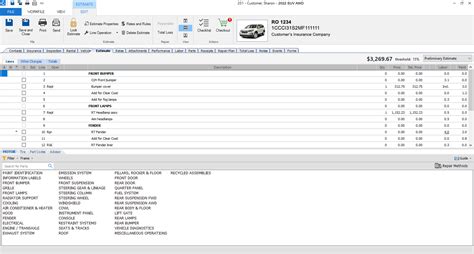 ccc estimating pricing.